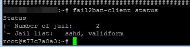 Установка fail2ban на Linux